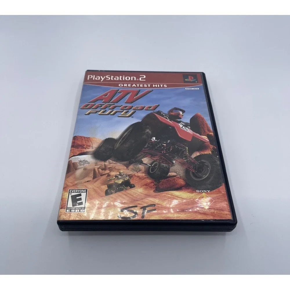 ATV‎ Offroad Fury (Sony PlayStation 2, 2001) PS2 RED Label Complete W/ Manual